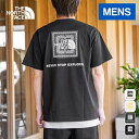 ザ ノース フェイス ノースフェイス メンズ 半袖Tシャツ ショートスリーブバンダナスクエアロゴティー S/S Bandana Square Logo Tee ブラック NT32446 K