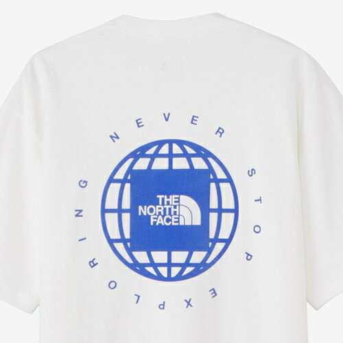 ザ・ノース・フェイス ノースフェイス メンズ レディース 半袖Tシャツ ショートスリーブジオスクエアロゴティー S/S GEO Square Logo Tee オフホワイト NT32451 OW 3