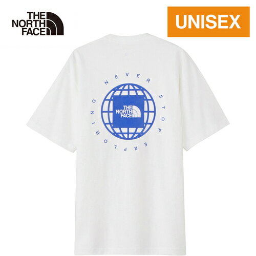 ザ・ノース・フェイス ノースフェイス メンズ レディース 半袖Tシャツ ショートスリーブジオスクエアロゴティー S/S GEO Square Logo Tee オフホワイト NT32451 OW 1