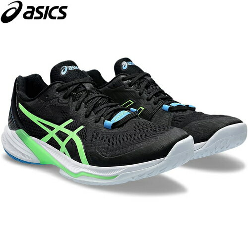 アシックス asics メンズ バレーボールシューズ スカイエリート FF 2 SKY ELITE FF 2 ブラック/ライムバースト 1051A064 005