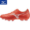 ★セールsale 18〜31%OFF★ ミズノ MIZUNO メンズ レディース サッカー スパイク モナルシーダネオ3 SW KL レッド×ホワイト P1GA...