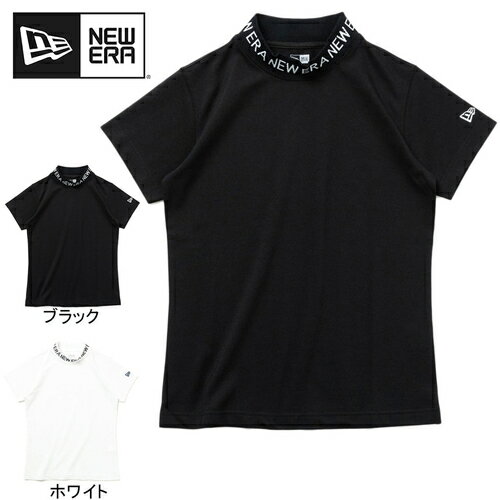 ニューエラゴルフ NEW ERA GOLF レディース 半袖 鹿の子 ミッドネック パフォーマンス Tシャツ 141089