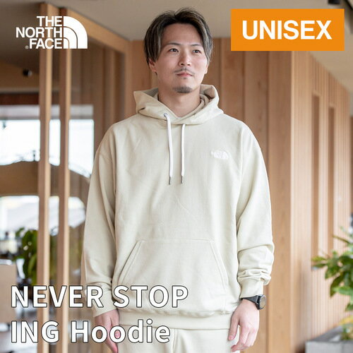 ザ・ノース・フェイス ノースフェイス メンズ レディース パーカー ネバーストップアイエヌジーフーディ NEVER STOP ING Hoodie グラベル NT12443 GL