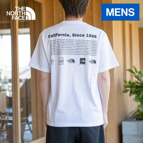 ザ ノース フェイス ノースフェイス メンズ 半袖Tシャツ ショートスリーブヒストリカルロゴティー S/S Historical Logo Tee ホワイト NT32407 W