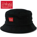 }nb^|[e[W Manhattan Portage Y fB[X R[fCoPbgnbg Corduroy Bucket Hat ubN MP086