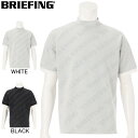 ブリーフィング BRIEFING メンズ ゴルフウェア 半袖シャツ CE MS バイアスロゴ モックネック リラックスフィット CE MS BIAS LOGO MOCK NECK RELAXED FIT BRG241M17