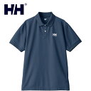 ヘリーハンセン ポロシャツ メンズ ヘリーハンセン HELLY HANSEN メンズ レディース ポロシャツ ショートスリーブHHロゴポロ S/S HH Logo Polo オーシャンネイビー HH32414 ON