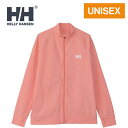 ヘリーハンセン HELLY HANSEN メンズ レディース ロングスリーブフルジップラッシュガード L/S Full-zip Rashguard シアーオレンジ HH82406 SO