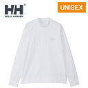 ヘリー・ハンセン HELLY HANSEN メンズ レディース ロングスリーブラッシュガード L/S Rashguard クリアホワイト HH82407 CW