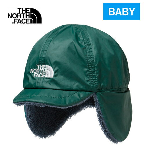 ザ・ノース・フェイス ノースフェイス ベビー リバーシブルコージーキャップ Baby Reversible Cozy Cap アトランティックディープグリーン NNB42200 AE