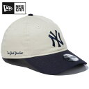 ニューエラ NEW ERA キッズ 帽子 Youth 9TWENTY 2-Tone ニューヨーク・ヤンキース ストーン/ネイビーバイザー 14111944