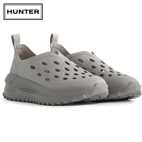 ☆オリジナルロゴラゲージタグプレゼント☆ ハンター HUNTER レディース サンダル トラベル フロー シューズ travel flow shoe スティール UFK1001EVA SLL