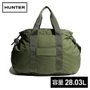 ☆オリジナルロゴラゲージタグプレゼント☆ ハンター HUNTER ダッフルバッグ トラベル リップストップ ホールドオール travel ripstop holdall ライキングリーン UBW3603NRS LIN