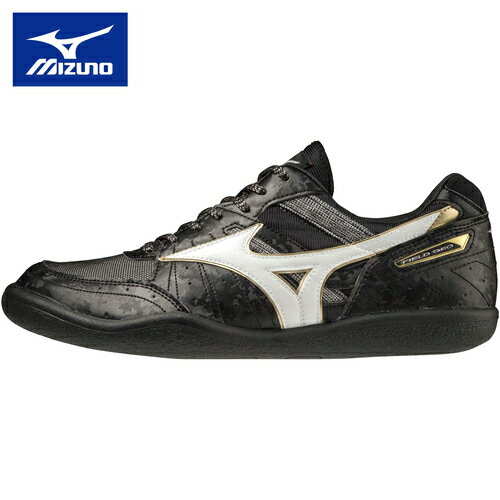 ミズノ MIZUNO メンズ レディース 陸上 ハンマー投げ フィールドジオ RD-C FIELD GEO RD-C ブラック ホワイト ゴールド U1GA2044 52