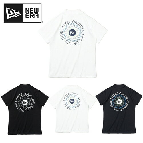 ニューエラゴルフ NEW ERA GOLF レディース 半袖 鹿の子 ミッドネック パフォーマンス Tシャツ Circle OOTTF GFW SS MNT OOTTF