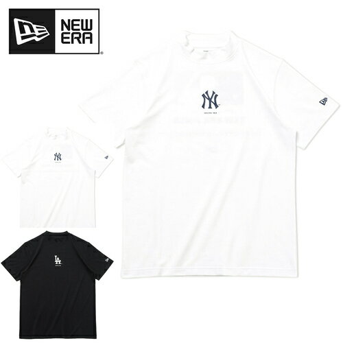 ニューエラゴルフ NEW ERA GOLF メンズ レディース 半袖 ミッドネック Tシャツ MLB GF SS MNT MLB 1