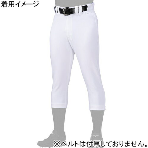 ミズノ MIZUNO メンズ レディース 野球ウェア ユニフォームパンツ パンツ レギュラーフィットタイプ ホワイト 12JDBU47 01 2