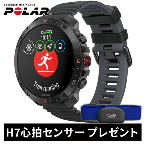 ☆H7心拍センサー プレゼント☆ ポラール POLAR ランニング グリット X2 プロ GRIT X2 PRO ナイトブラック 900110283