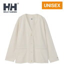 ヘリーハンセン HELLY HANSEN メンズ レディース マリンパイル カーディガン Marine Pile Cardigan アイボリー HH32419 IV