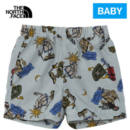 ザ・ノース・フェイス ノースフェイス ベビー ベビー服 ノベルティクラスファイブショート B Novelty Class V Short ハーフィーパターン NBB42431 HP