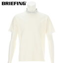 u[tBO BRIEFING Y StEFA Vc CE MS SubNlbNbNXtBbg CE MS LOGO RIB MOCK NECK RELAXED FIT zCg BRG241M19