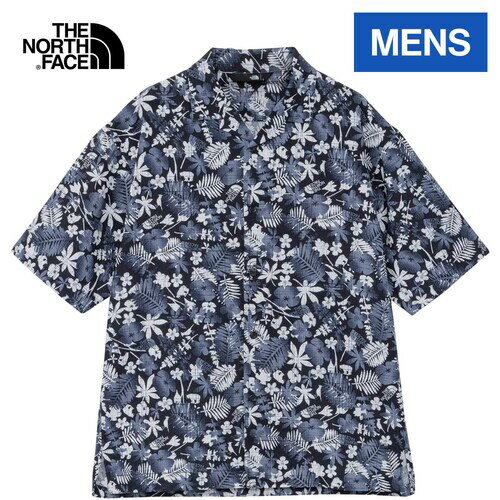 ザ・ノース・フェイス ノースフェイス メンズ 半袖シャツ ショートスリーブアロハベントシャツ S/S Aloha Vent Shirt ヴィンテージサマーネイビー NR22330 VN