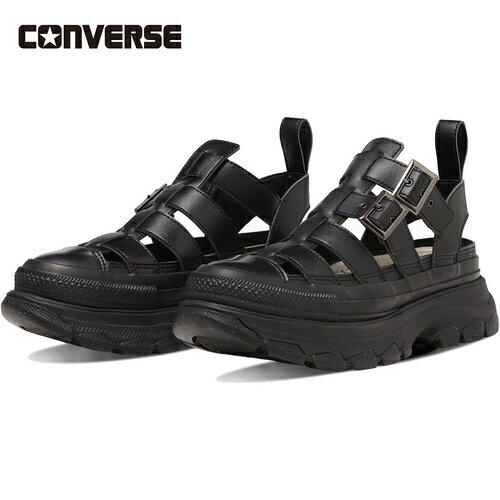 コンバース CONVERSE メンズ レディース サンダル オールスター R トレックウエーブ グラディエーター OX ALL STAR R TREKWAVE GLADIATOR OX ブラック 31311950 210