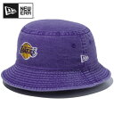 j[G NEW ERA Y fB[X nbg oPbg01 NBA Bucket Hat Acid Wash T[XECJ[Y BUCKET01 LOSLAK ACIWAS PUR p[v 14109588