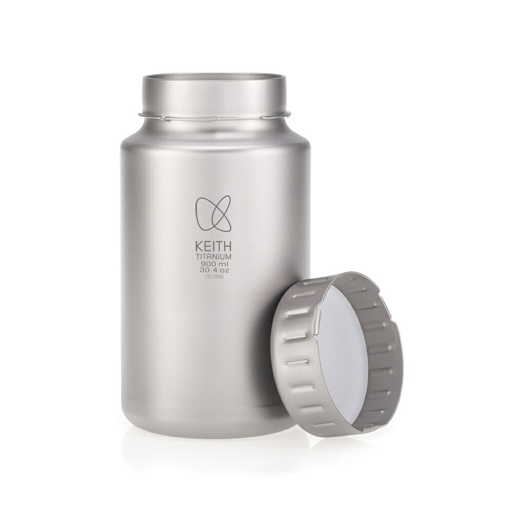 キース Keith 水筒 純チタンボトル 900ml カバー付き 水筒ホルダー 純チタン チタン チタニウム 広口 軽量 軽い 錆びない ボトル マグボトル アウトドアボトル 保存容器 アウトドア キャンプ esports-11581541 YOCABITO 楽天市場店 サンプル画像3