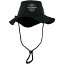 クイックシルバー Quiksilver マリンウェア 帽子 サーフトリップ ブッシュマスターハット SURFTRIP BUSHMASTER HAT ブラック1 QSA242704 BLK1