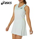 アシックス asics レディース テニスウェア ワンピース クールウイメンズ MATCH ドレス ペールミント 2042A292 415