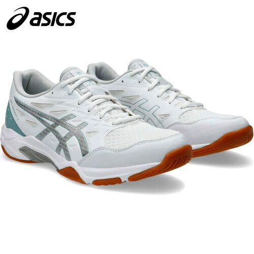 アシックス asics メンズ レディース バレーボールシューズ ゲルロケット 11 GEL-ROCKET 11 ホワイト/ティールティント 1073A065 102