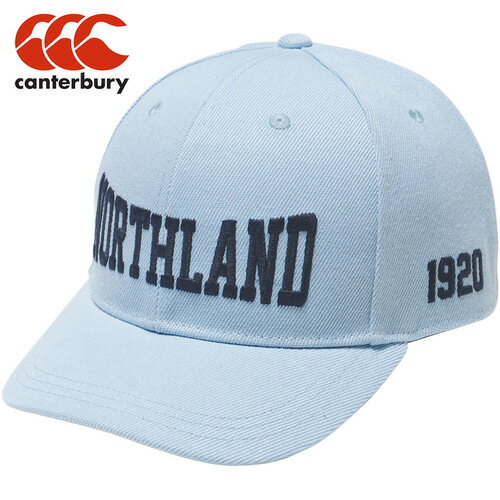 カンタベリー CANTERBURY メンズ レディース ラグビーウェア 帽子 ショートブリムキャップ SHORT BRIM CAP サックス AC04416 23