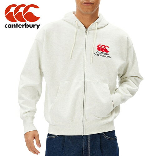 カンタベリー CANTERBURY メンズ ラグビー トレーニングウェア ヘビースウェットジップフーディ HEAVY SWEAT ZIP HOODY アッシュグレー RA43555 12