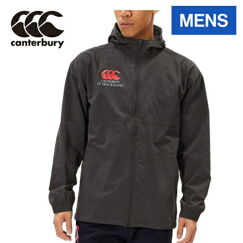 カンタベリー CANTERBURY メンズ ラグビーシェルジャケット RUGBY SHELL JACKET ブラック RG74009 19