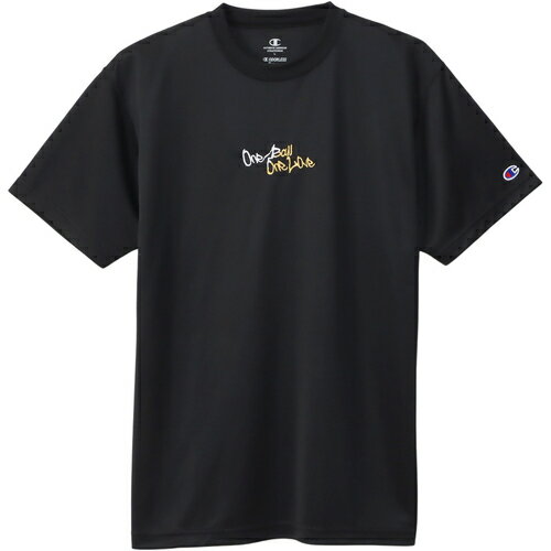 チャンピオン Champion メンズ ショートスリーブTシャツ SHORT SLEEVE T-SHIRT ブラック×ゴールド C3-ZB310 981