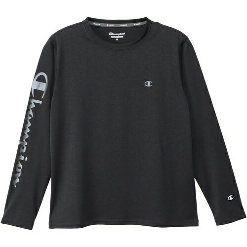 チャンピオン Champion レディース ロングスリーブTシャツ LONG SLEEVE T-SHIRT ブラック CW-ZS401 090