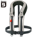 ★セールsale 33%OFF★ ブルーストーム BLUESTORM 膨脹式ライフジャケット Re モーゲット 国土交通省型式承認品 Type A ミストグレー BSJ-8330RS