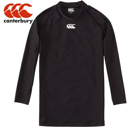 カンタベリー CANTERBURY キッズ ラグビー アンダーウェア ロングスリーブ ベースレイヤー JR.L/S BASELAYER ブラック RGJ44048 19