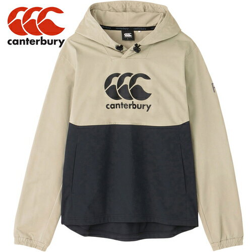 カンタベリー CANTERBURY メンズ ラグビー トレーニングウェア アールプラス デュアルフーディ R＋ DUAL HOODY カーキ RP74063 34