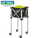 ヨネックス YONEX 硬式テニス キャスター付きボールバッグ2 ケース有 ブラック AC383C 007