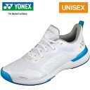 ヨネックス YONEX メンズ レディース テニスシューズ パワークッション507 カーペットコート用 ホワイト/ブルー SHT507 207