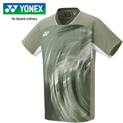 ヨネックス YONEX メンズ ゲームシャツ(フィットスタイル) ライトオリーブ 10568 324 ヨネックス YONEX メンズ ゲームシャツ(フィットスタイル) ライトオリーブ 10568 324