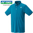 ヨネックス YONEX メンズ レディース ユニゲームシャツ ティールブルー 10600 817