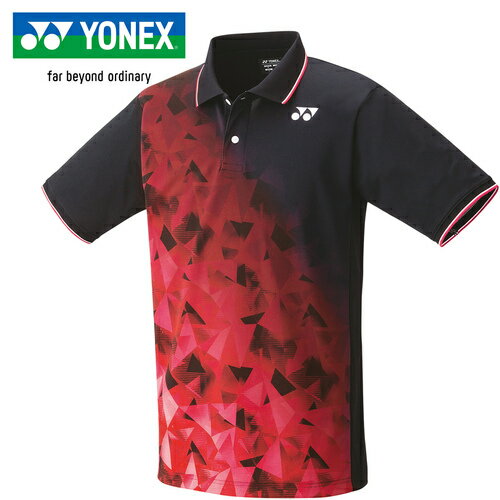 ヨネックス YONEX メンズ レディース ユニゲームシャツ ブラック 10601 007