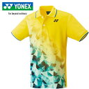 ヨネックス YONEX キッズ ジュニアゲームシャツ ライトイエロー 10601J 279