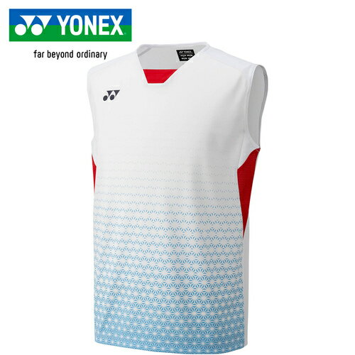 ヨネックス YONEX メンズ ゲームシャツ（ノースリーブ） ホワイト 10616 011