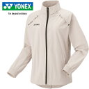 ヨネックス YONEX レディース テニス トレーニングウェア ウィメンズウォームアップシャツ オートミール 57082 192