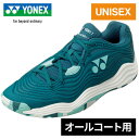ヨネックス YONEX メンズ レディース テニスシューズ パワークッションフュージョンレブ5MAC オールコート用 ブルーグリーン SHTF5MAC 749