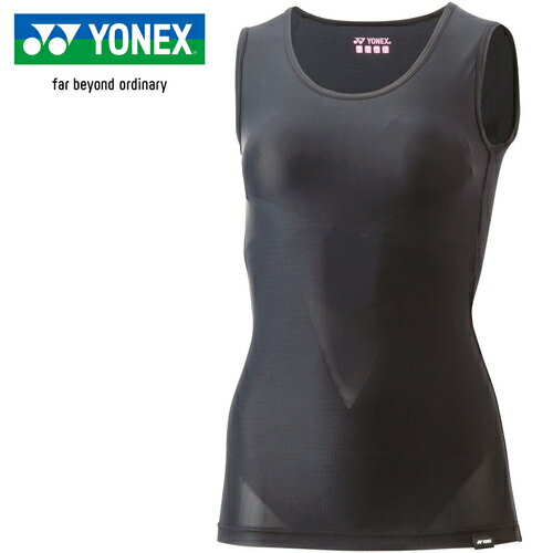 ヨネックス YONEX レディース バドミントン アンダーウェア ウィメンズタンクトップ ブラック STBA1511 007 ヨネックス YONEX レディース バドミントン アンダーウェア ウィメンズタンクトップ ブラック STBA1511 007